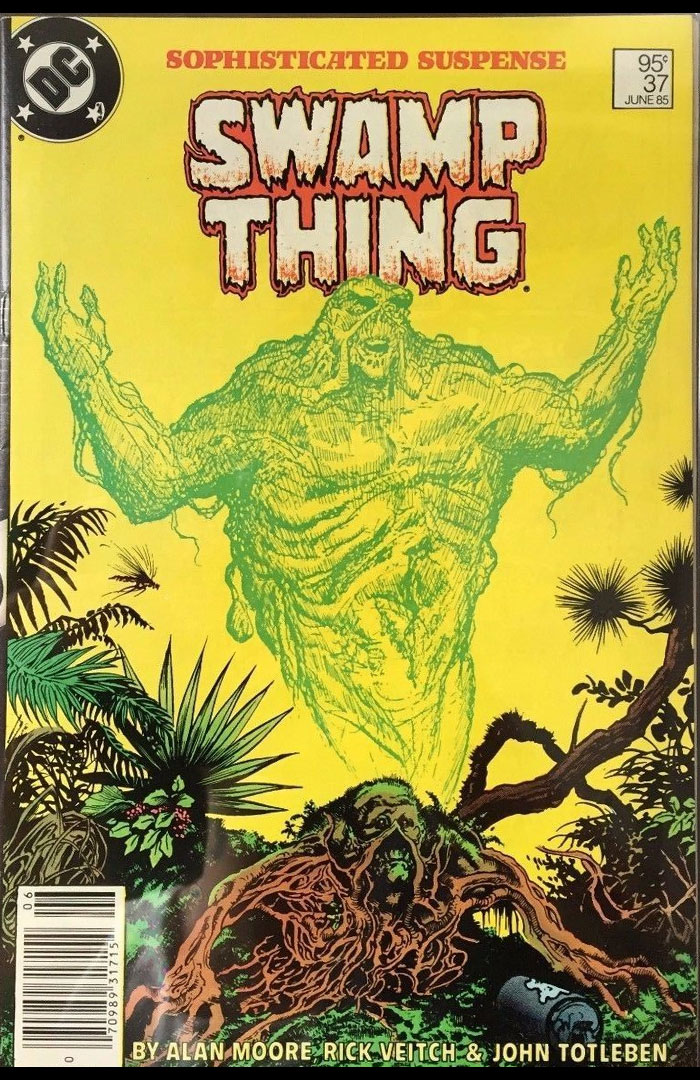 Saga of the Swamp Thing #37, 95¢ Cover Price Variant