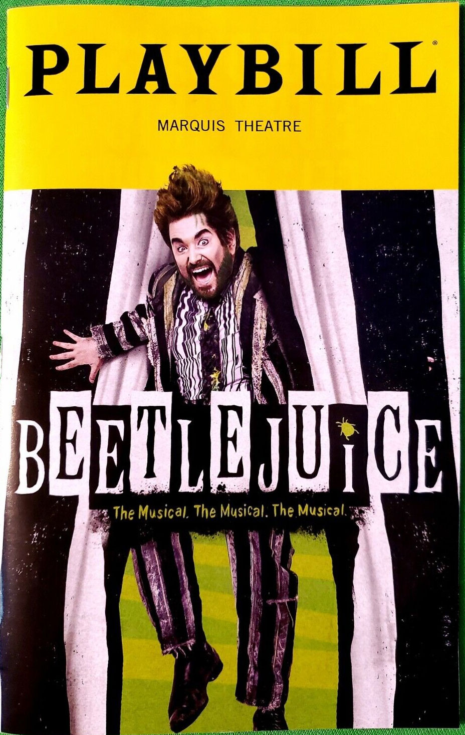 Beetlejuice on Broadway Playbill