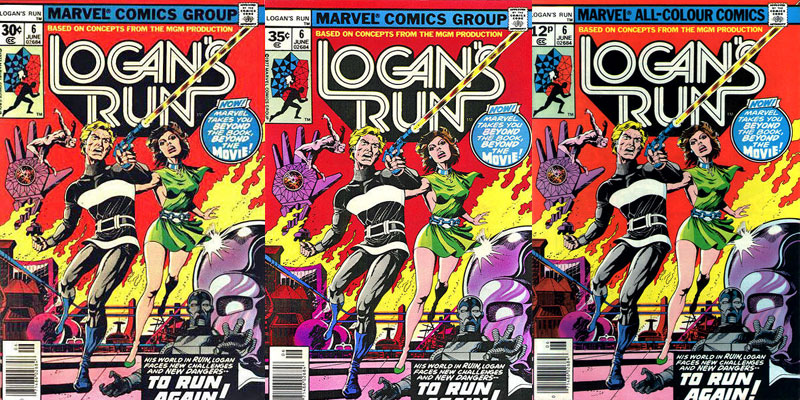 Logan's Run #6 comparison