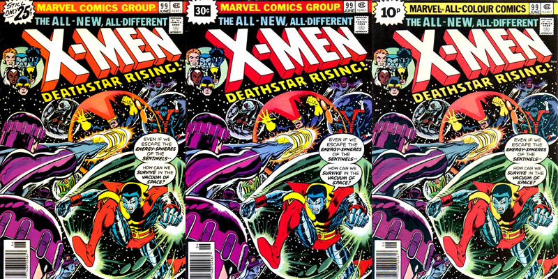 X-Men #99 comparison