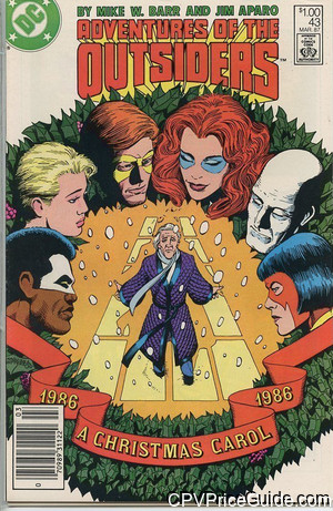 adventures of the outsiders 43 cpv canadian price variant image
