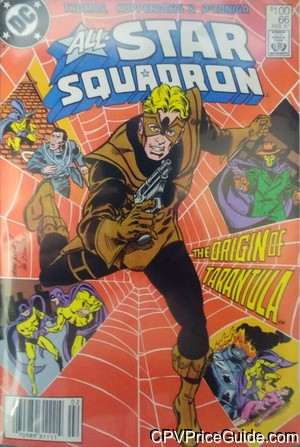 All Star Squadron #66 $1.00 Canadian Price Variant Comic Book Picture