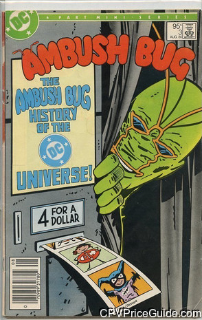 Ambush Bug #3 95¢ Canadian Price Variant Comic Book Picture