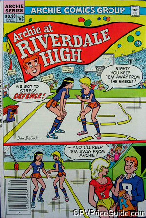 archie at riverdale high 90 cpv canadian price variant image
