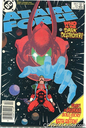 Atari Force #12 95¢ Canadian Price Variant Comic Book Picture