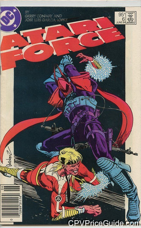 Atari Force #6 95¢ Canadian Price Variant Comic Book Picture