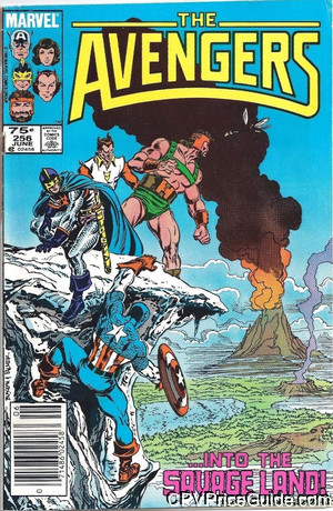 Avengers #256 75¢ Canadian Price Variant Comic Book Picture