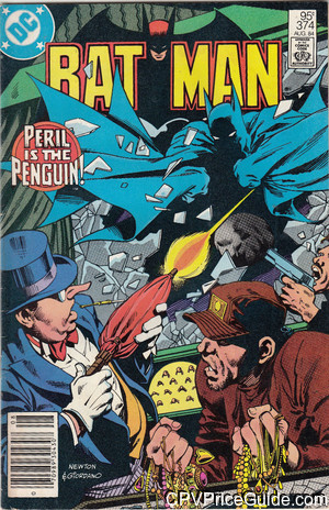 Batman #374 95¢ Canadian Price Variant Comic Book Picture