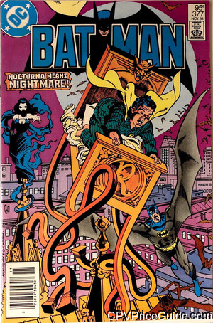 Batman #377 95¢ Canadian Price Variant Comic Book Picture