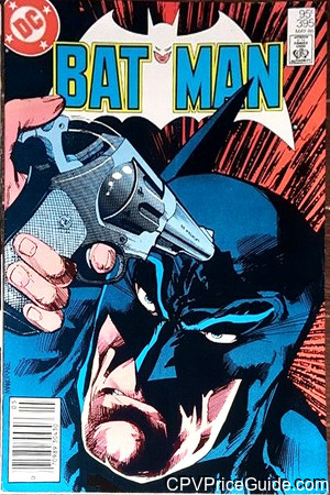 Batman #395 95¢ Canadian Price Variant Comic Book Picture