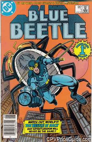 Blue Beetle #1 95¢ Canadian Price Variant Comic Book Picture
