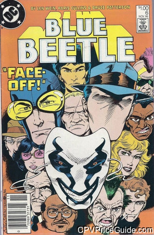 Blue Beetle #6 $1.00 Canadian Price Variant Comic Book Picture