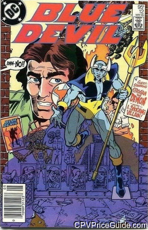 Blue Devil #12 95¢ Canadian Price Variant Comic Book Picture