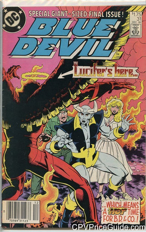 Blue Devil #31 $1.75 Canadian Price Variant Comic Book Picture