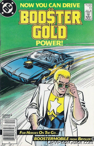 Booster Gold #11 $1.00 Canadian Price Variant Comic Book Picture