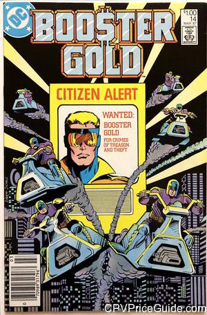 Booster Gold #14 $1.00 Canadian Price Variant Comic Book Picture