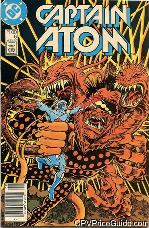 Captain Atom #6 $1.00 Canadian Price Variant Comic Book Picture