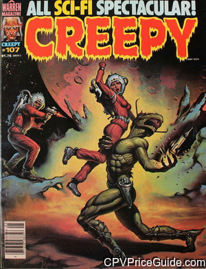 Creepy #107 $1.75 Canadian Price Variant Comic Book Picture