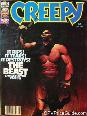 Creepy #117 $2.00 Canadian Price Variant Comic Book Picture