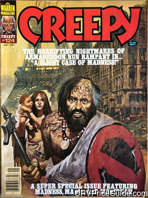 Creepy #124 $2.00 Canadian Price Variant Comic Book Picture