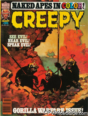 Creepy #95 $1.75 Canadian Price Variant Comic Book Picture