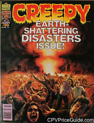 Creepy #99 $1.50 Canadian Price Variant Comic Book Picture
