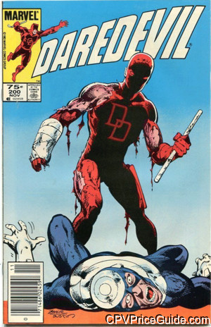 Daredevil #200 75¢ Canadian Price Variant Comic Book Picture
