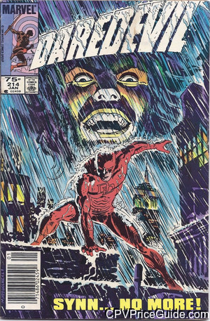 Daredevil #214 75¢ Canadian Price Variant Comic Book Picture