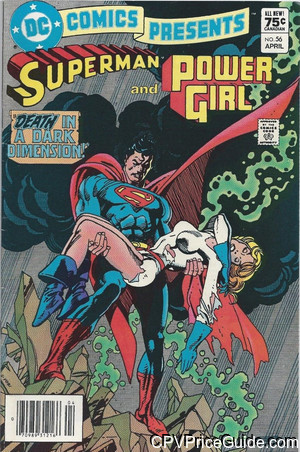 DC Comics Presents #56 75¢ Canadian Price Variant Comic Book Picture