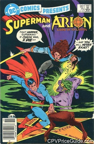 DC Comics Presents #75 95¢ Canadian Price Variant Comic Book Picture