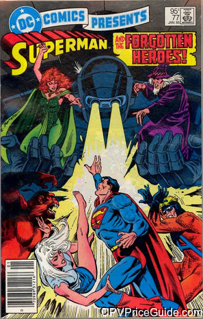 DC Comics Presents #77 95¢ Canadian Price Variant Comic Book Picture