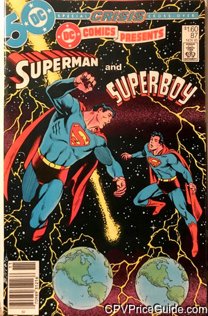 DC Comics Presents #87 $1.60 Canadian Price Variant Comic Book Picture