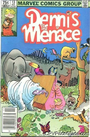 Dennis the Menace #13 75¢ Canadian Price Variant Comic Book Picture