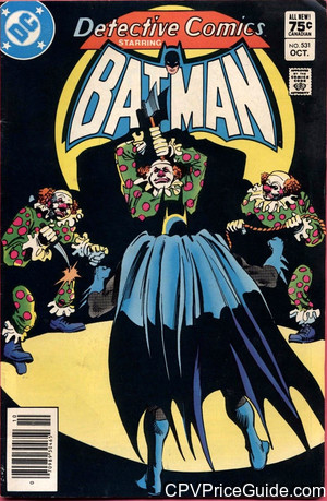 Detective Comics #531 75¢ Canadian Price Variant Comic Book Picture