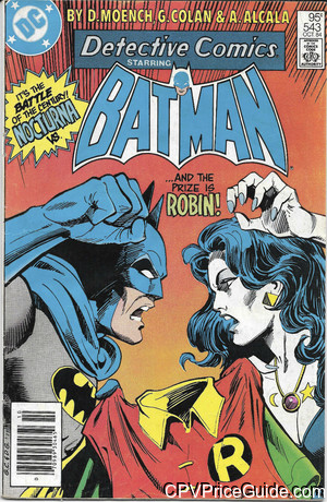 Detective Comics #543 95¢ Canadian Price Variant Comic Book Picture