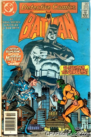 Detective Comics #555 95¢ Canadian Price Variant Comic Book Picture
