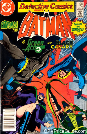Detective Comics #559 95¢ Canadian Price Variant Comic Book Picture