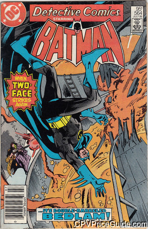 Detective Comics #564 95¢ Canadian Price Variant Comic Book Picture