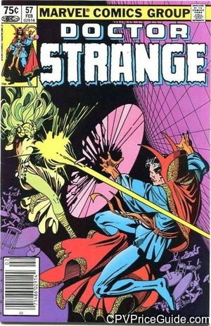 Doctor Strange #57 75¢ Canadian Price Variant Comic Book Picture