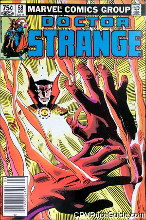 Doctor Strange #58 75¢ Canadian Price Variant Comic Book Picture