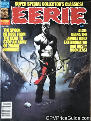 Eerie #112 $2.00 Canadian Price Variant Comic Book Picture
