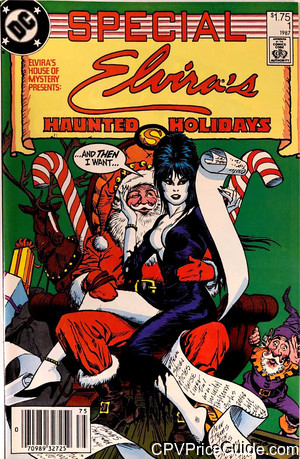 Elvira's House of Mystery Special Edition #1 $1.75 Canadian Price Variant Comic Book Picture