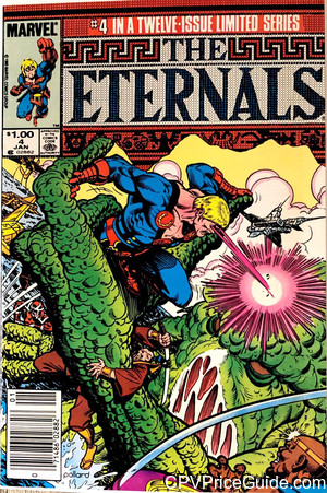 Eternals #4 $1.00 Canadian Price Variant Comic Book Picture