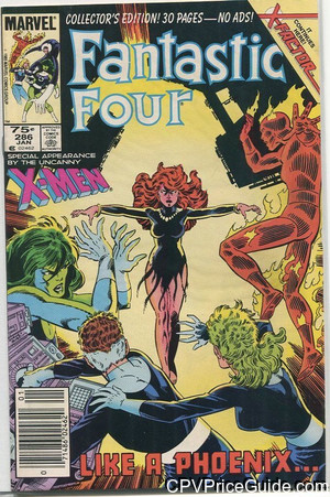 Fantastic Four #286 75¢ Canadian Price Variant Comic Book Picture