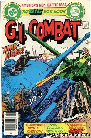 G.I. Combat #256 $1.25 Canadian Price Variant Comic Book Picture