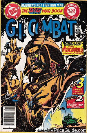 G.I. Combat #261 $1.50 Canadian Price Variant Comic Book Picture