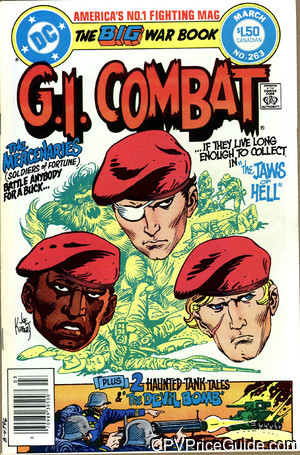G.I. Combat #263 $1.50 Canadian Price Variant Comic Book Picture