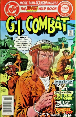 G.I. Combat #270 $1.50 Canadian Price Variant Comic Book Picture