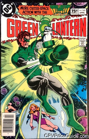 Green Lantern #163 75¢ Canadian Price Variant Comic Book Picture