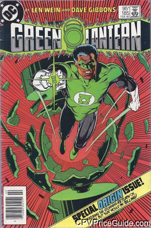Green Lantern #185 95¢ Canadian Price Variant Comic Book Picture